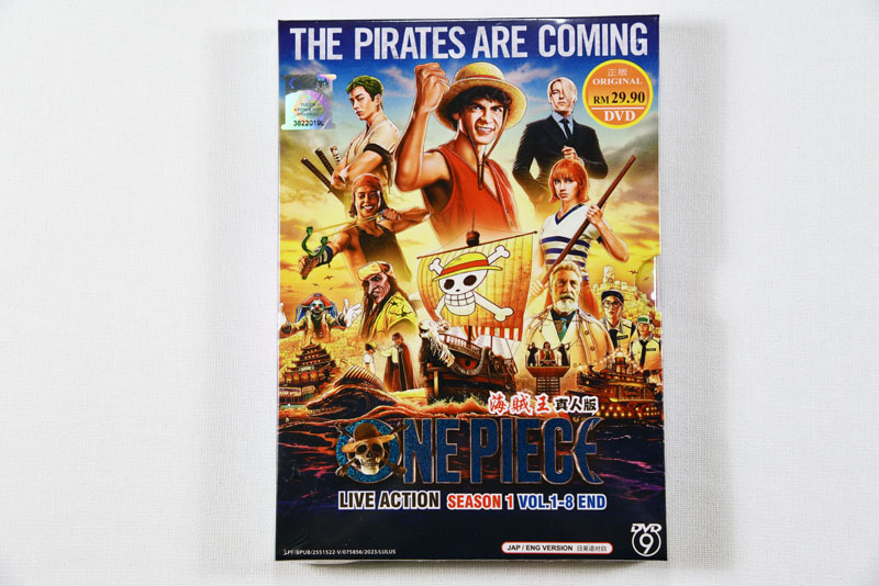 One Piece Live Action DVD English Subtitle